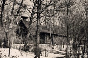 Full church exterior side view
